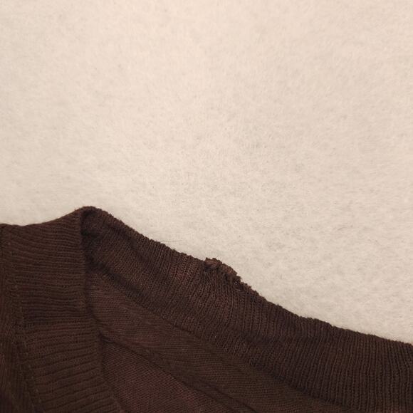 The Mountain Terrier Crew Neck Graphic T Shirt Mens Size Small S Maroon - Picture 11 of 11